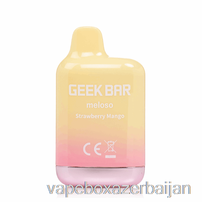 Vape Baku Geek Bar Meloso MINI 1500 Disposable Strawberry Mango